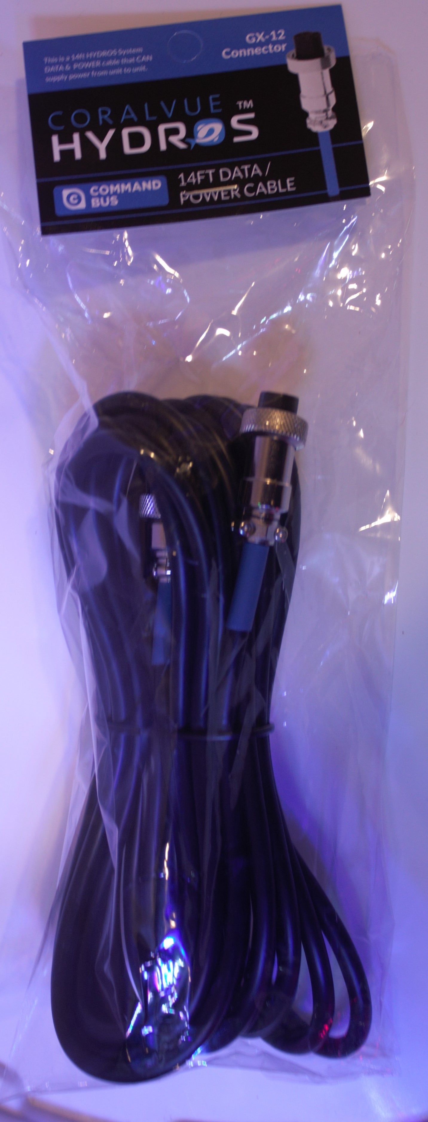 HYDROS Data/Power Cable – GX-12 Connector (Command Bus)