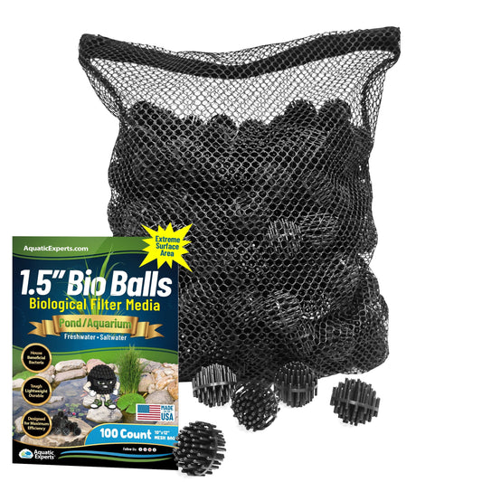 1.5" Bio Balls – Pond Filter Media for Biological Filtration | Aquatic Experts