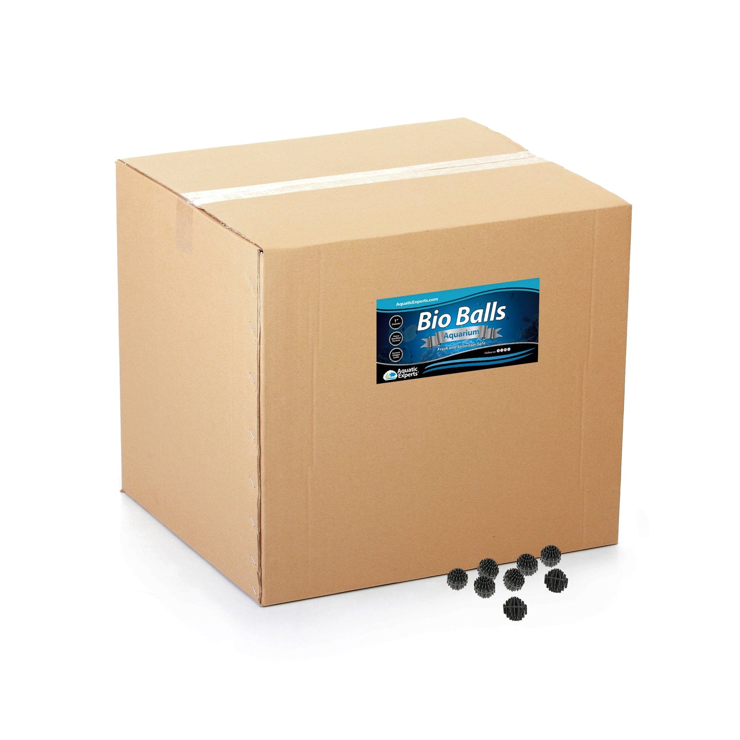 1-Inch Bio Balls Filter Media for Aquarium and Pond Filters | Aquatic Experts