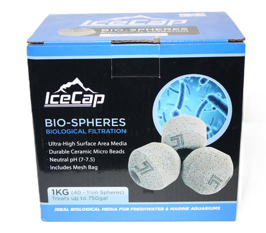 IceCap Bio-Spheres – Ceramic Biological Filtration Media (1 kg)