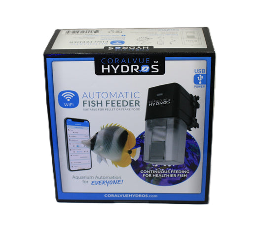 CoralVue HYDROS™ Automatic Fish Feeder (WiFi + USB Powered)