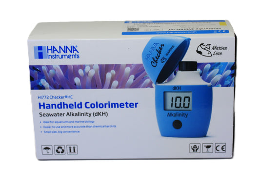 Hanna Instruments HI772 Seawater Alkalinity Checker (dKH) – Handheld Colorimeter