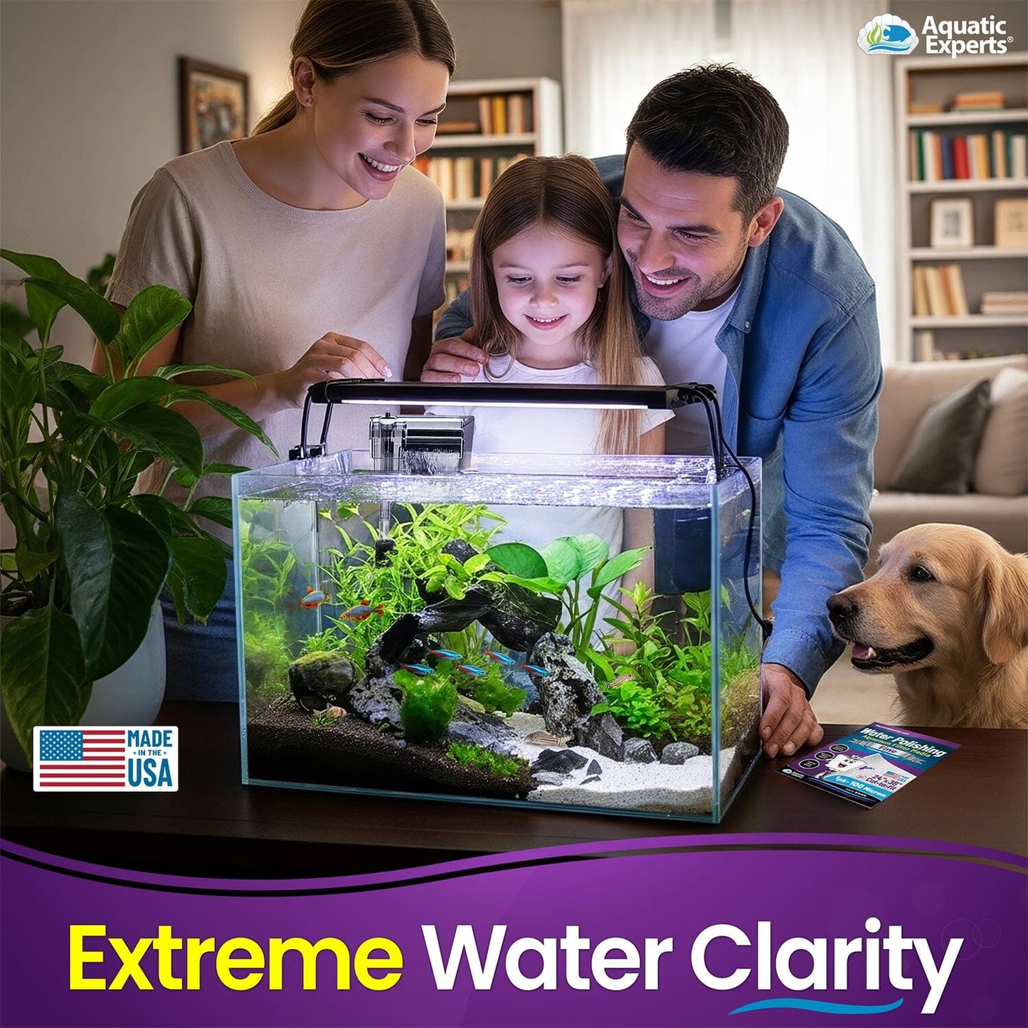 Aquarium Polishing Pad 24x36 Cut-to-Fit for Crystal Clear Water | Aquatic Experts