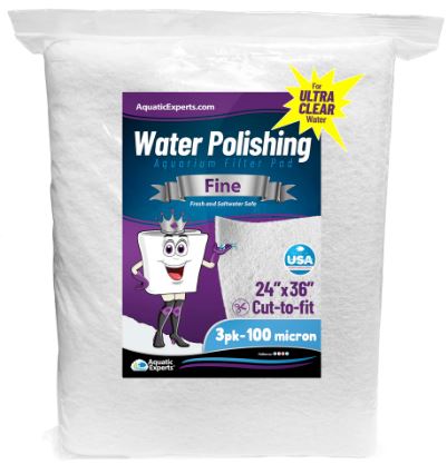 Aquarium Polishing Pad 24x36 Cut-to-Fit for Crystal Clear Water | Aquatic Experts