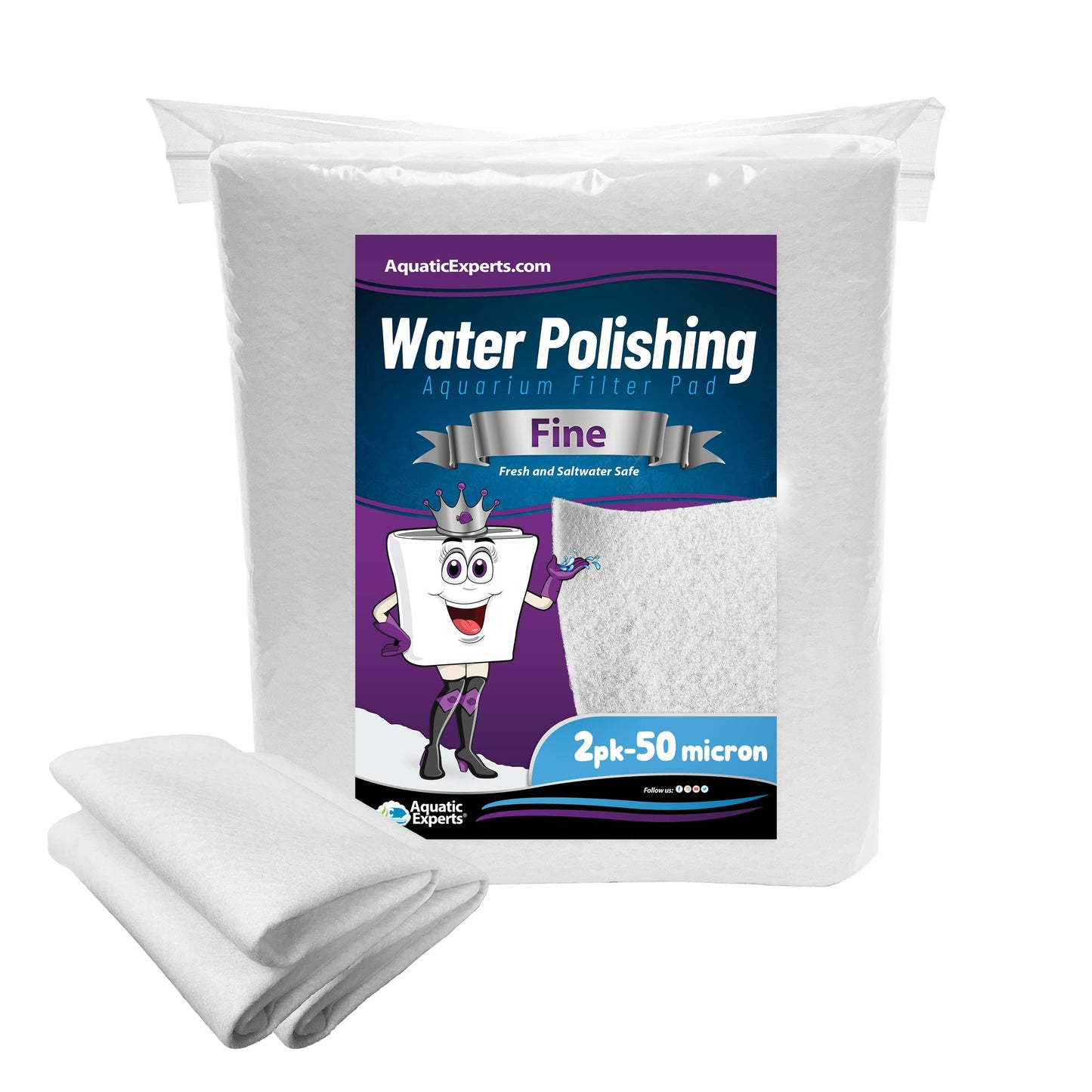 Aquarium Polishing Pad 24x36 Cut-to-Fit for Crystal Clear Water | Aquatic Experts