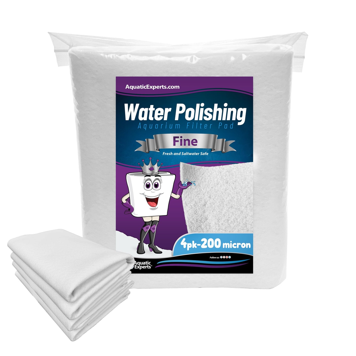 Aquarium Polishing Pad 24x36 Cut-to-Fit for Crystal Clear Water | Aquatic Experts