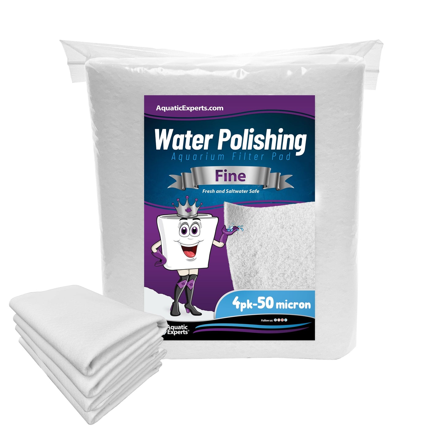 Aquarium Polishing Pad 24x36 Cut-to-Fit for Crystal Clear Water | Aquatic Experts