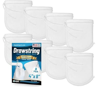Aquarium Filter Sock – 200 Micron Drawstring for Saltwater & Reef | Aquatic Experts