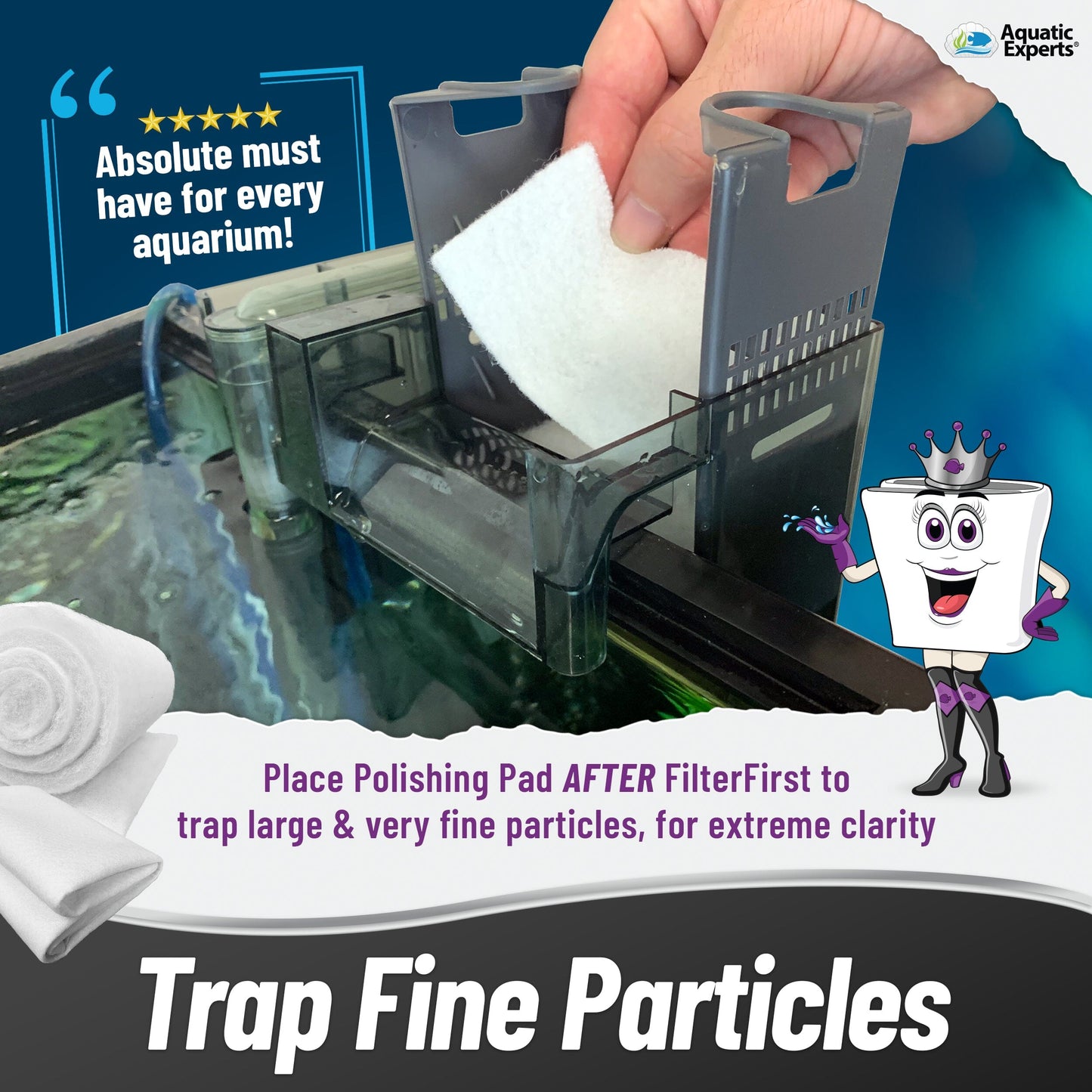 Aquarium Clarity Ultimate Bundle – Carbon & Filter Pads | Aquatic Experts